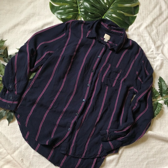 a new day Tops - Pinstripe Button Down